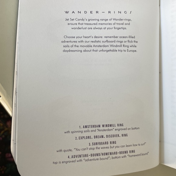 NEW JETSETCANDY AIRPLANE RING GOLD VERMEIL - Picture 9 of 10